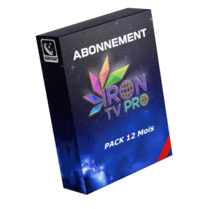 12 Mois IRON TV PRO/MAX - 1 écran